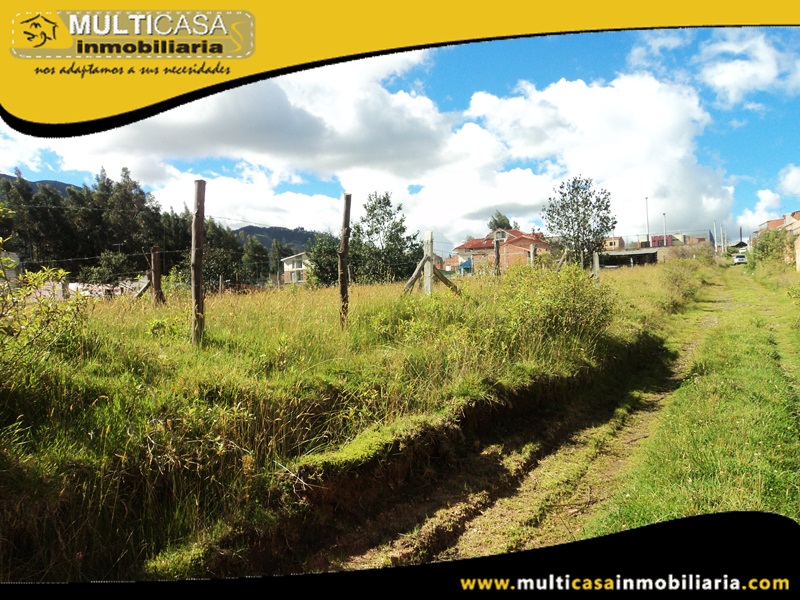 Terreno de 400 m2 en Venta a Crédito Sector Racar Cuenca-Ecuador