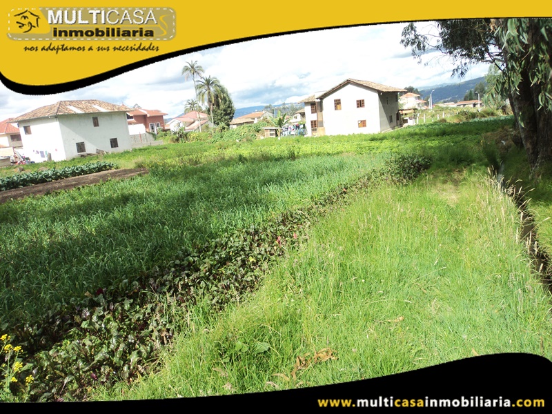 Terreno de 1.168 m2 de Venta a Crédito Sector San Joaquin Cuenca-Ecuador