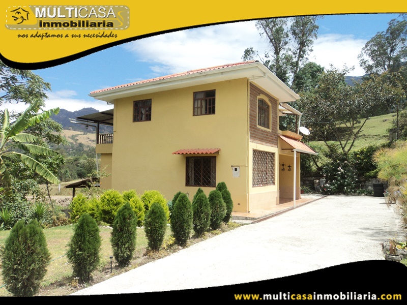 Quinta Amoblada en Venta a Crédito Sector Yunguilla -Ecuador