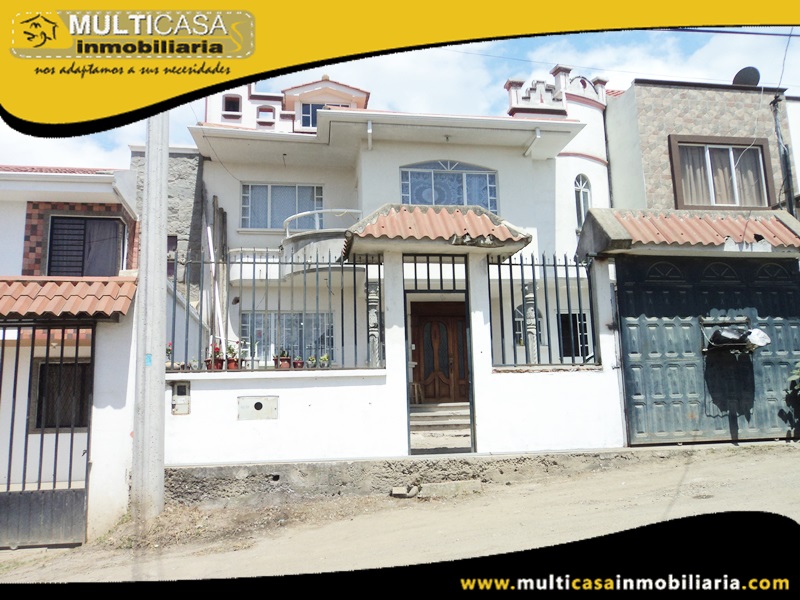 Casa por Terminar en Venta a Crédito Sector Camino Viejo Baños Cuenca-Ecuador