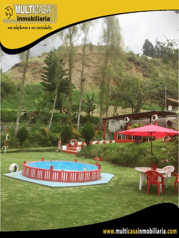 Quinta Amoblada en Venta a Crédito Sector Paute-Ecuador