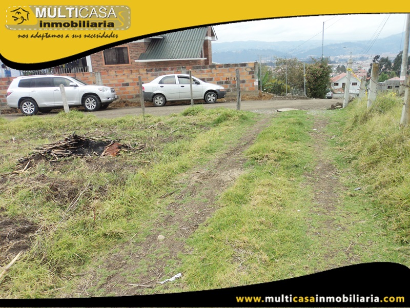Terreno en Venta a Crédito Sector Ricaurte Cuenca Ecuador