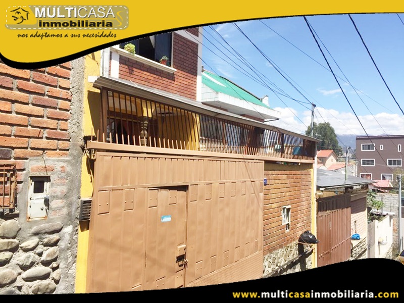 Casa En Venta a Crédito  Sector Totoracocha Cuenca-Ecuador