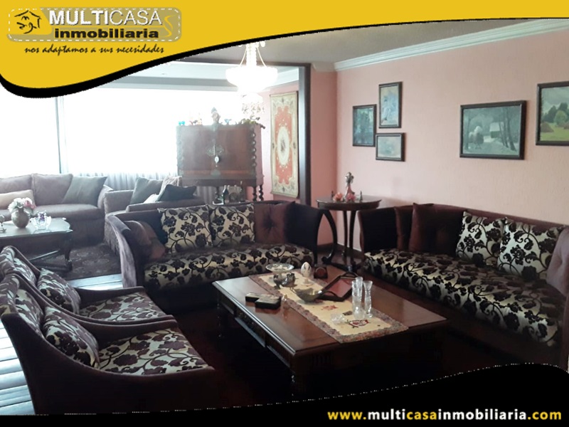 Departamento de Lujo en Venta a Crédito Sector Quito-Tennis -Ecuador