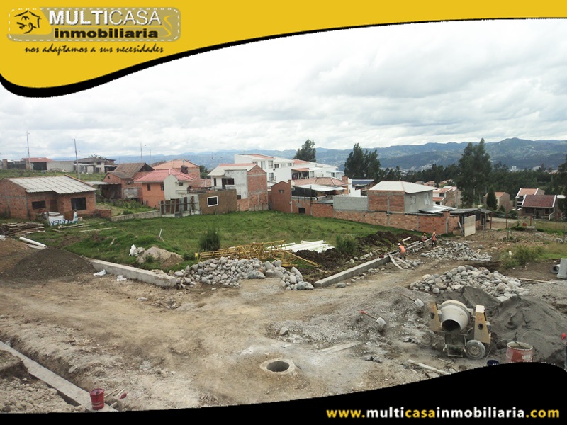 Terreno en Venta a Crédito con Licencia Urbanística Sector Racar Cuenca-Ecuador
