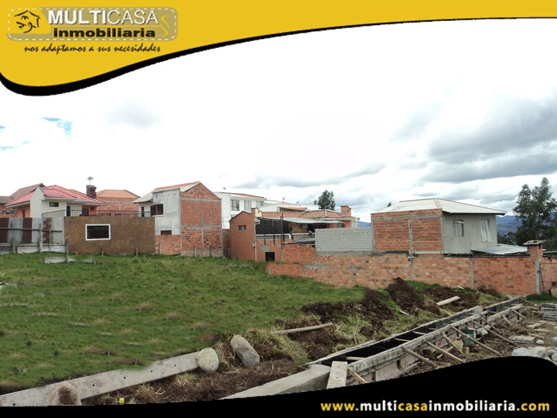 Terreno en Venta a Crédito con Licencia Urbanística Sector Racar Cuenca-Ecuador