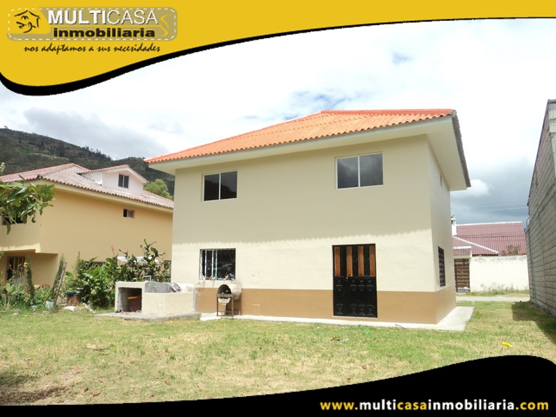 Casa en Venta a Crédito Sector Zhumir - Paute-Ecuador