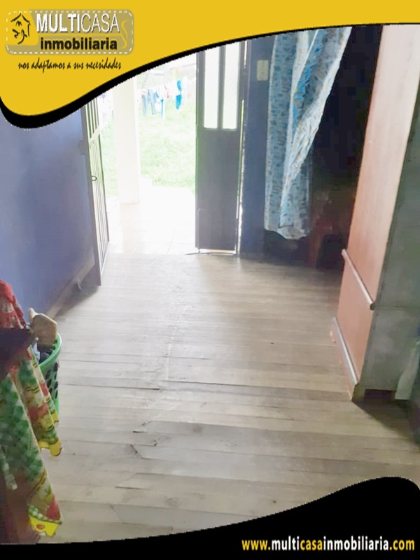 Casa en Venta a Crédito Sector -Uzhupud -Paute