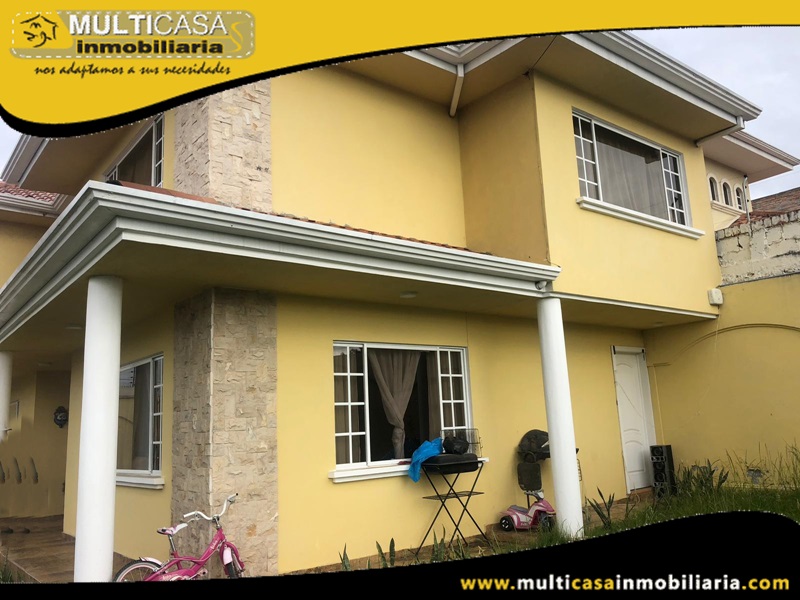 Casa en Venta a Crédito Sector Racar Cuenca-Ecuador