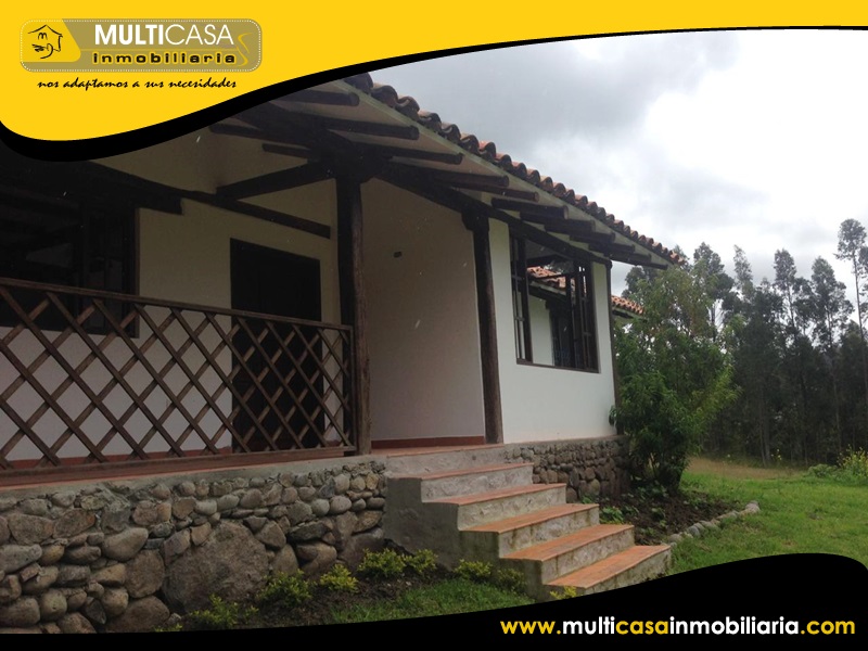 Casa con Terreno en Venta a Crédito Sector Sidcay Cuenca-Ecuador