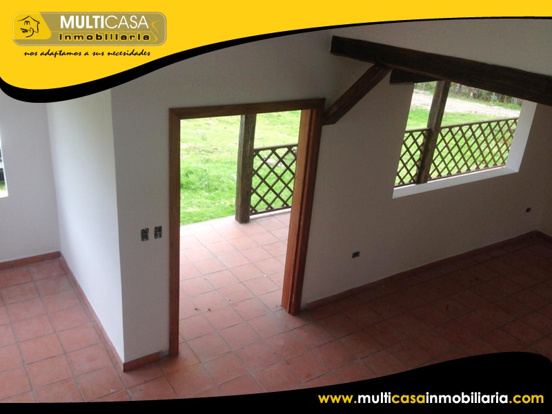 Casa con Terreno en Venta a Crédito Sector Sidcay Cuenca-Ecuador