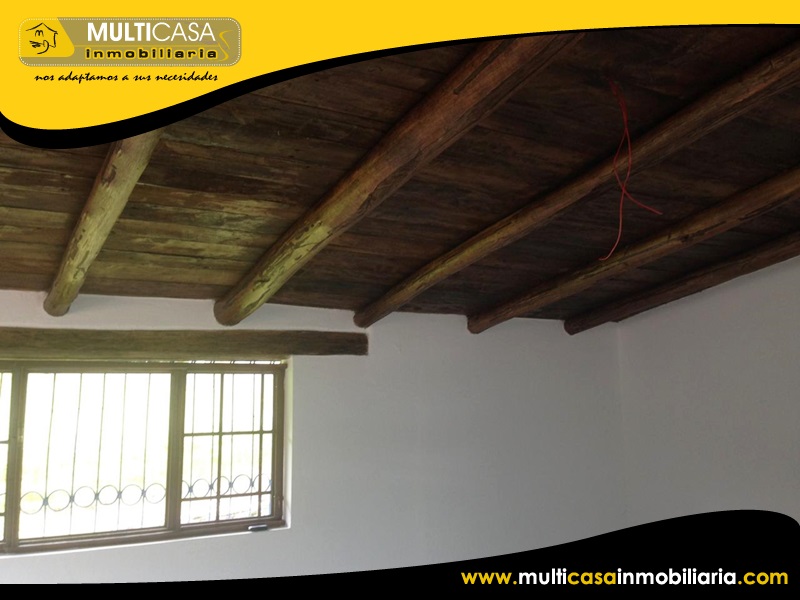 Casa con Terreno en Venta a Crédito Sector Sidcay Cuenca-Ecuador