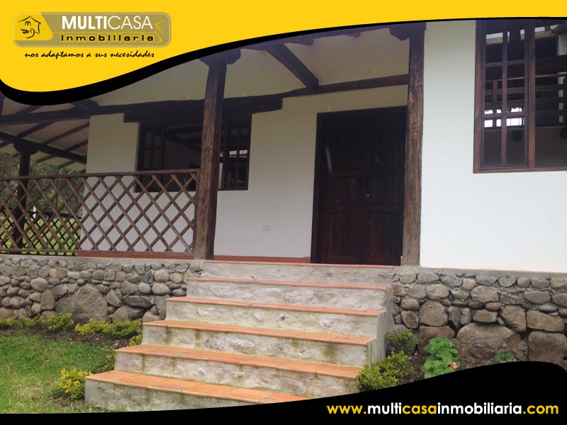 Casa con 19.500 m2 de Terreno en Venta a Crédito Sector Sidcay Cuenca-Ecuador
