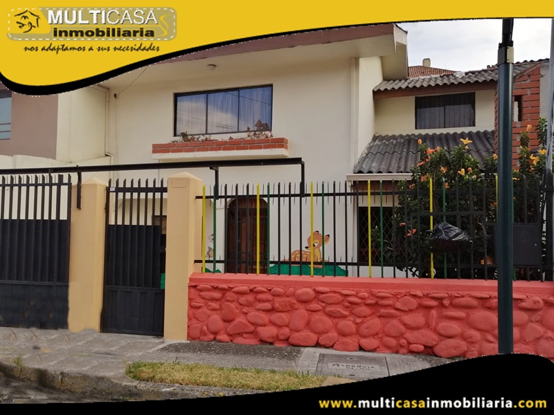 Arriendo Casa Adecuada para Guardería Sector Ordoñez lasso y Avenida de las Américas Cuenca-Ecuador