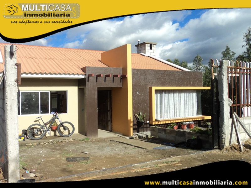 Casa en Venta a Crédito Por Terminar Sector Ricaurte Cuenca-Ecuador