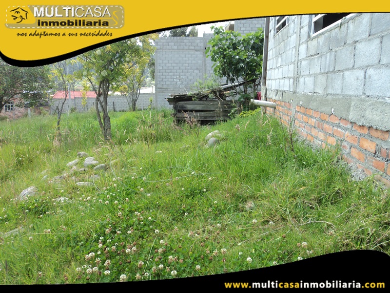 Terreno en Venta a Crédito Incluye Media Agua Sector Sayausí Cuenca-Ecuador
