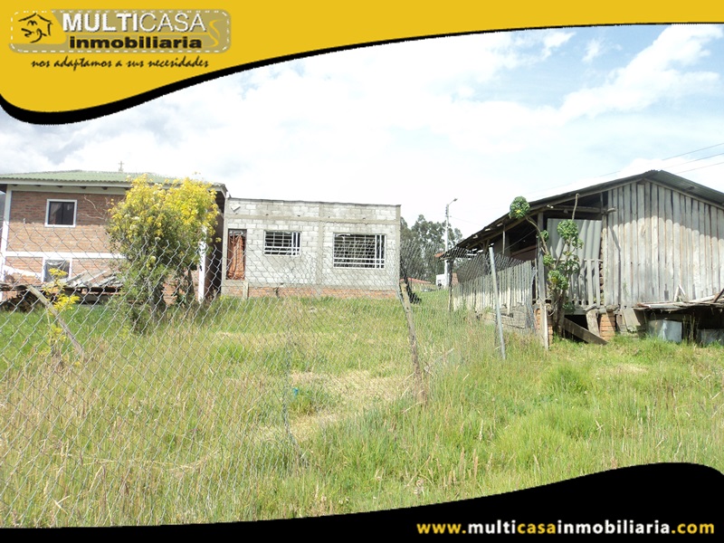 Terreno en Venta a Crédito Incluye Media Agua Sector Sayausí Cuenca-Ecuador