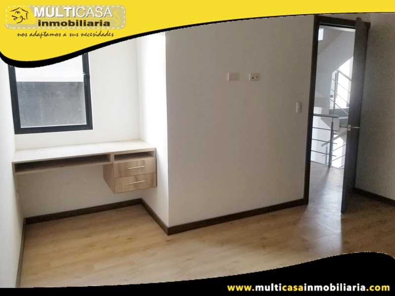Casa en Condominio Privado en Venta a Crédito Sector El Cebollar  Cuenca-Ecuador