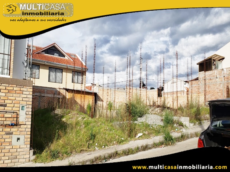Terreno en Venta a Crédito en Ciuadela Privada Sector Monay Baguanchi Cuenca-Ecuador
