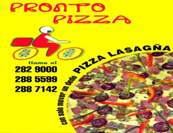 Pronto Pizza