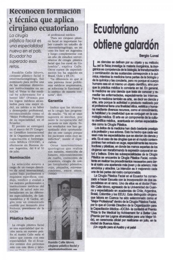 Franklin Calle Idrovo