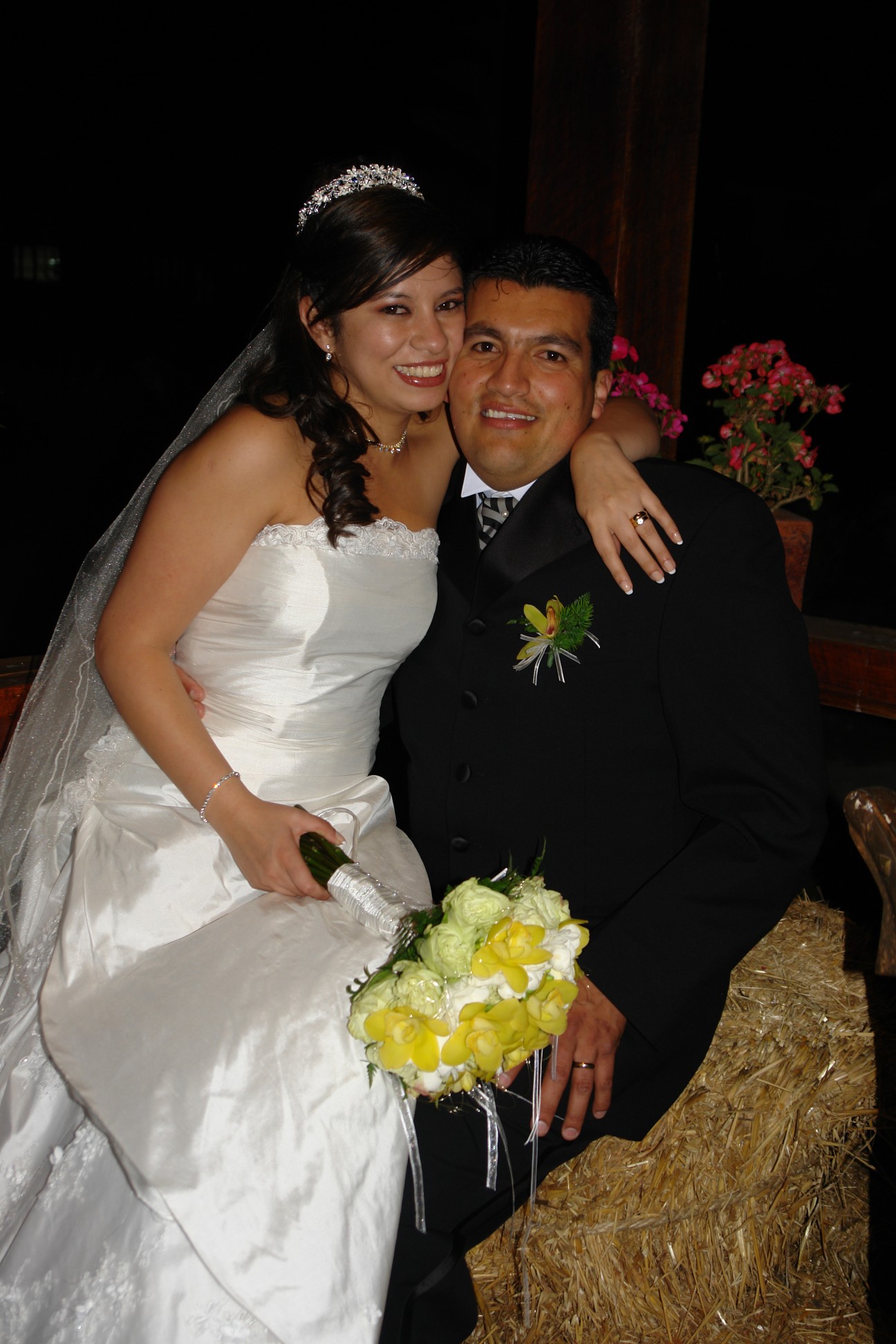 Andrea Robalino y Diego Sotomayor