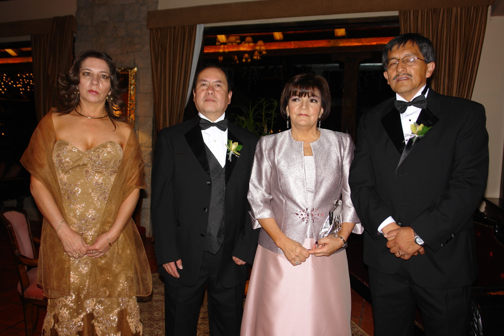 Cecilia Iñiguez, Ivan Robalino, Lenny Bustamante.