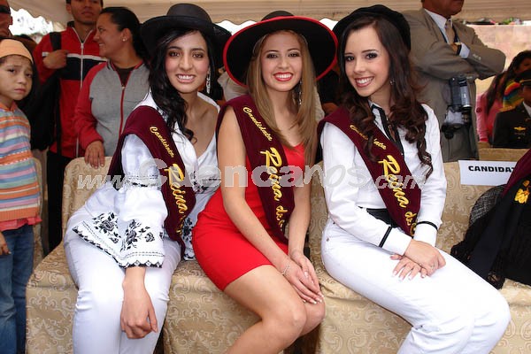 Presentación de las candidatas en el Parque María Auxiliadora
