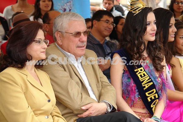Presentación de las candidatas en el Parque María Auxiliadora