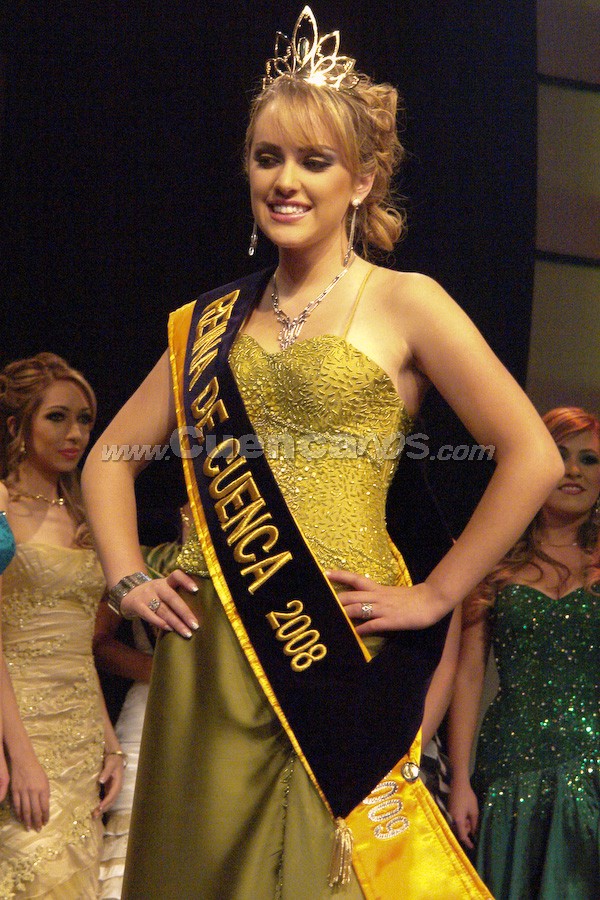 Daniela Arias, Reina de Cuenca 2008