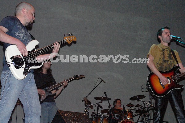 La Doble, en su presentación en el Auditorio del Banco Central