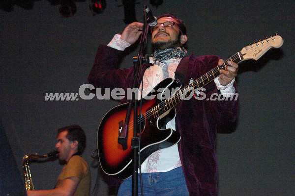 La Doble, en su presentación en el Auditorio del Banco Central