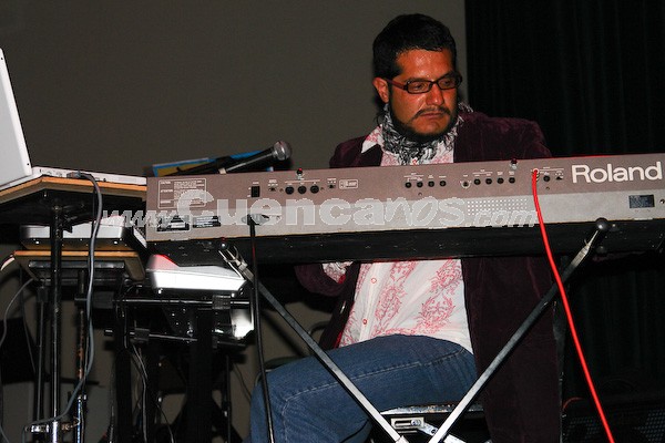 La Doble, en su presentación en el Auditorio del Banco Central