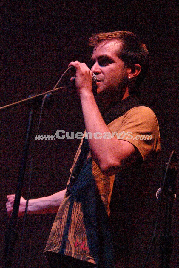 La Doble, en su presentación en el Auditorio del Banco Central
