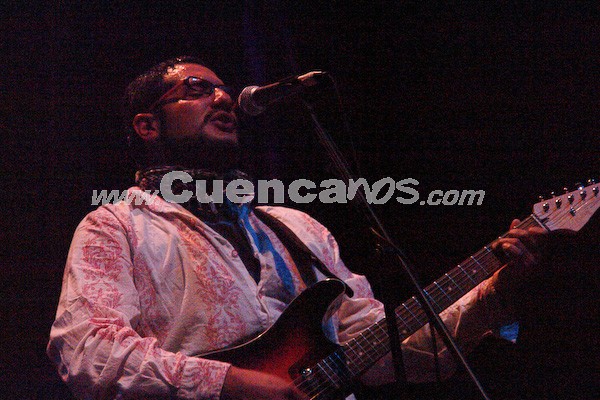 La Doble, en su presentación en el Auditorio del Banco Central