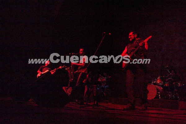 La Doble, en su presentación en el Auditorio del Banco Central