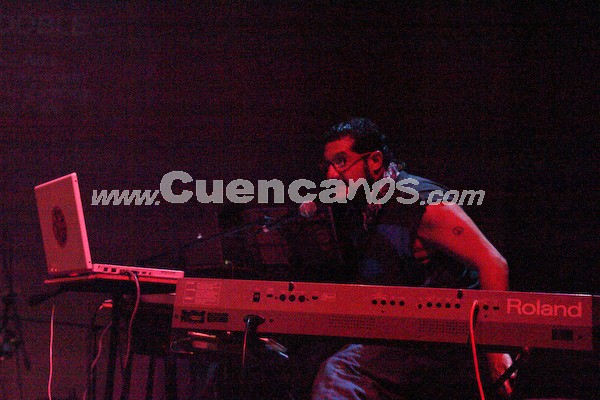 La Doble, en su presentación en el Auditorio del Banco Central