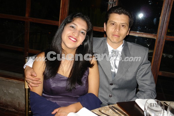 Mónica Quito y Oliver Salvador