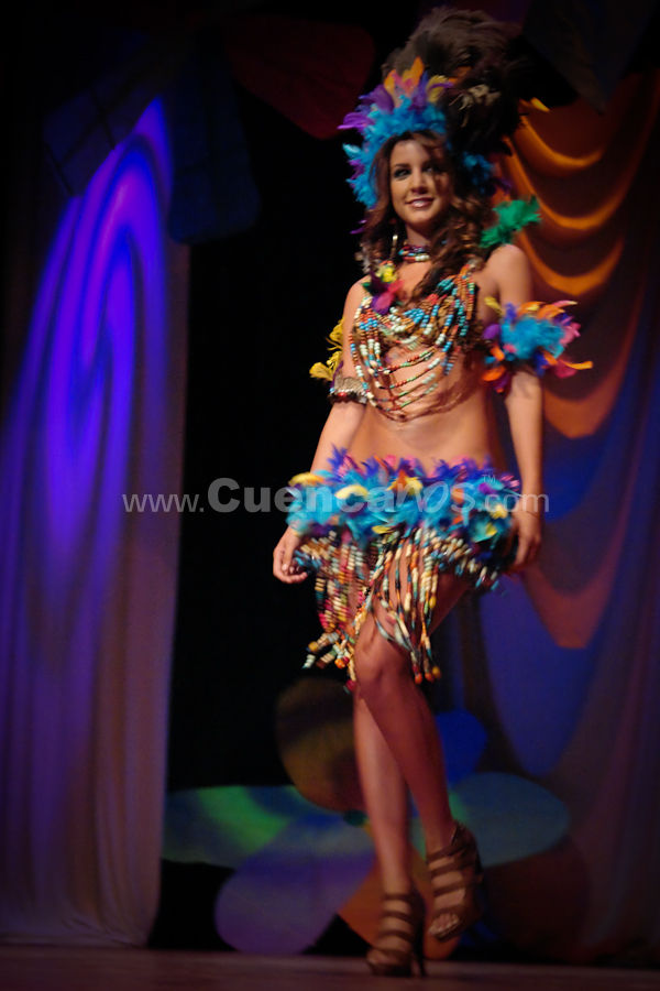 Elección Traje Típico con las Candidatas a Miss Ecuador 2009