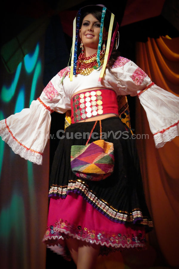 Elección Traje Típico con las Candidatas a Miss Ecuador 2009