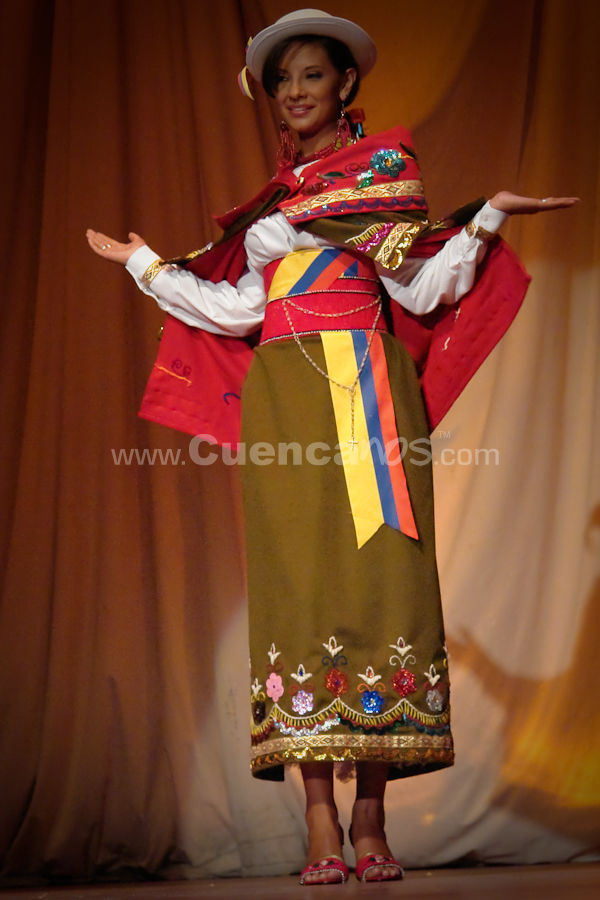 Elección Traje Típico con las Candidatas a Miss Ecuador 2009
