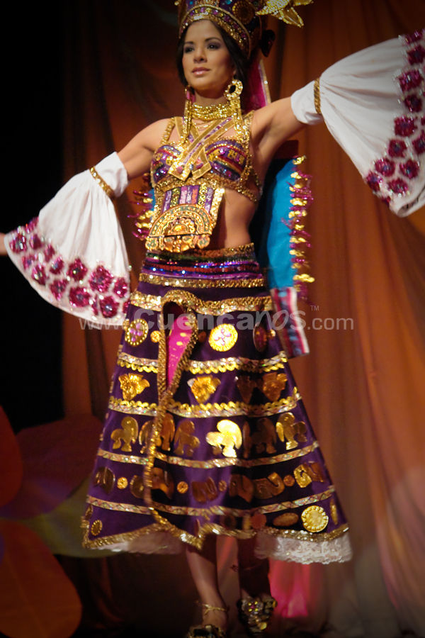 Elección Traje Típico con las Candidatas a Miss Ecuador 2009