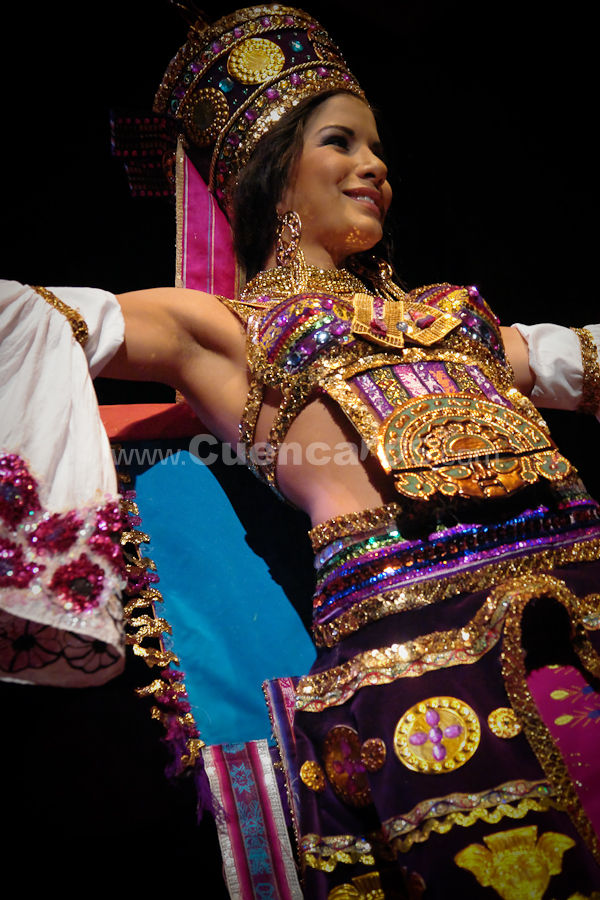 Elección Traje Típico con las Candidatas a Miss Ecuador 2009
