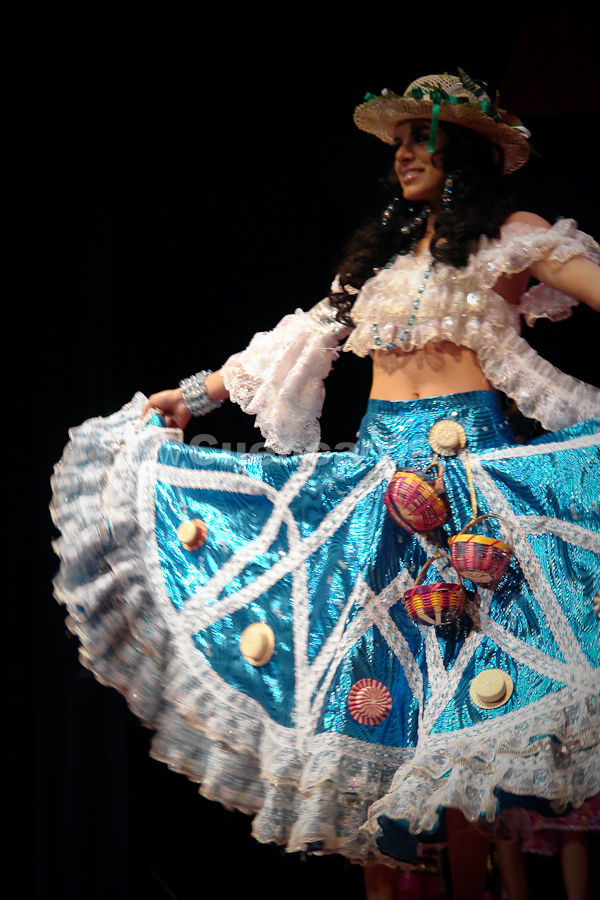 Elección Traje Típico con las Candidatas a Miss Ecuador 2009
