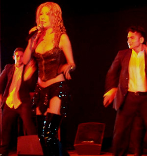 Presentación de Sharon en el Hilton