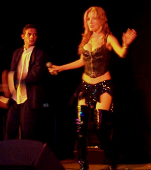 Presentación de Sharon en el Hilton