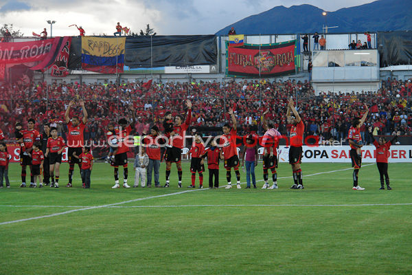 Deportivo Cuenca vs Boca Juniors 23 de Abril del 2009