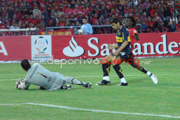 Deportivo Cuenca vs Boca Juniors 23 de Abril del 2009