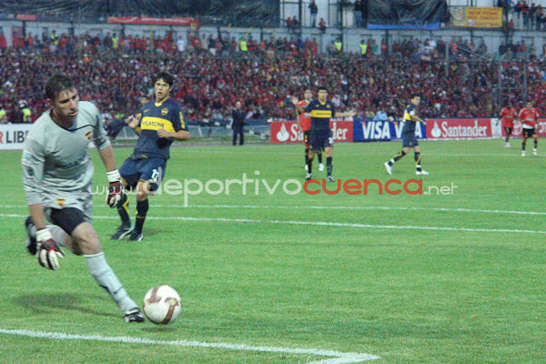 Deportivo Cuenca vs Boca Juniors 23 de Abril del 2009