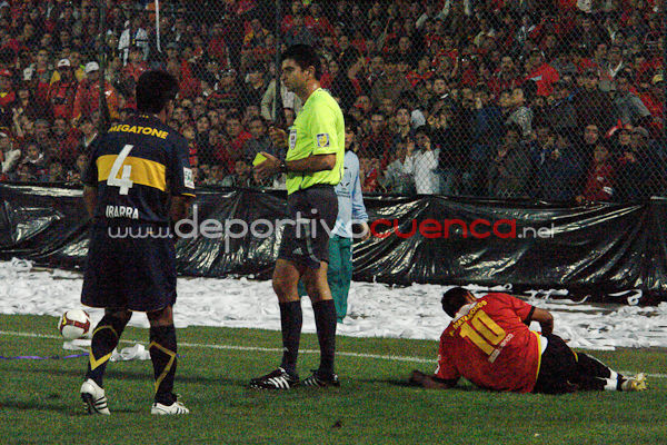 Deportivo Cuenca vs Boca Juniors 23 de Abril del 2009